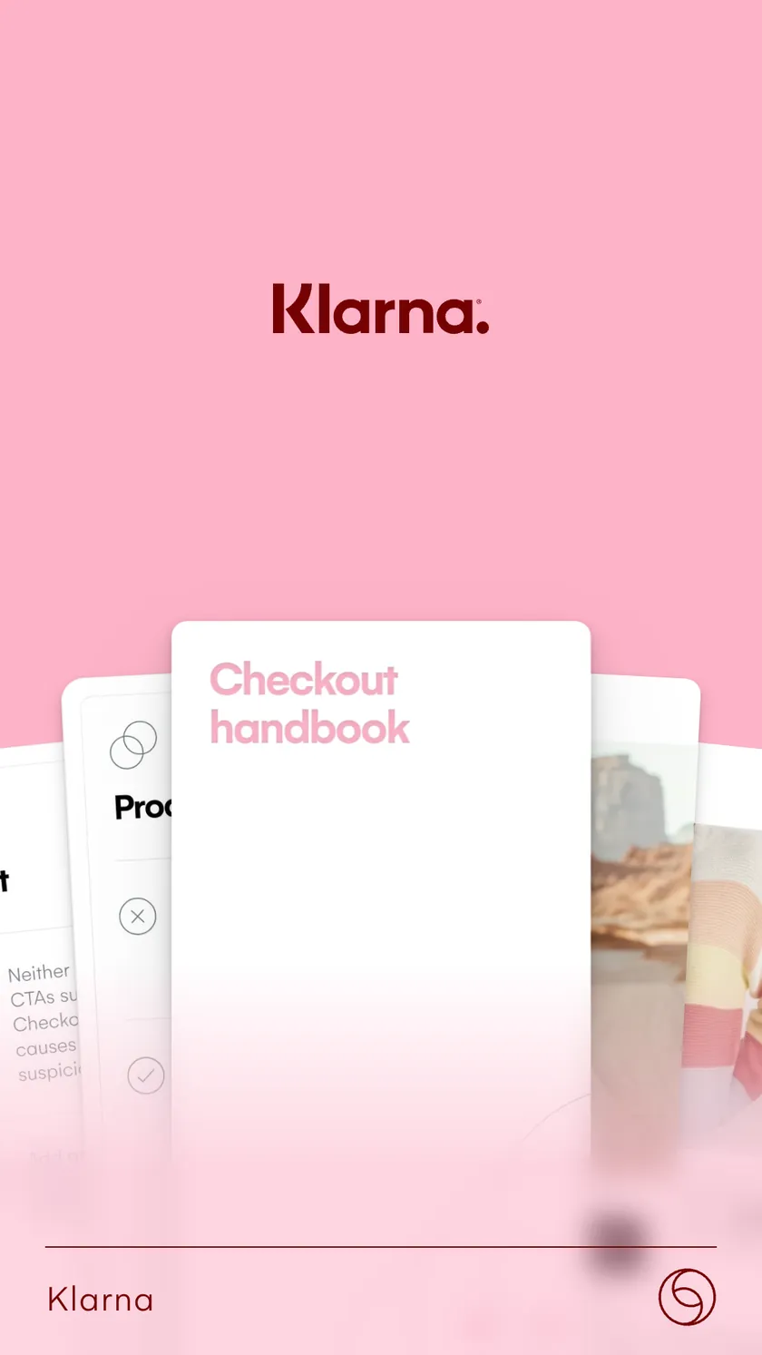 Klarna · UX handbook